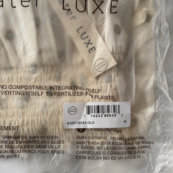 SaltwaterLUXE CALIFORNIA GOLD CATHERINE MINI DRESS - Picture 5 of 5